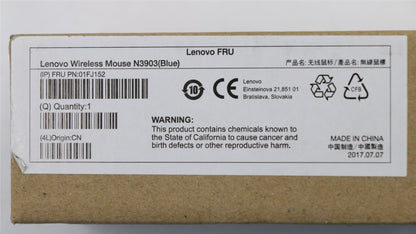 Lenovo Wireless Mouse N3903 (Blue) 01FJ152