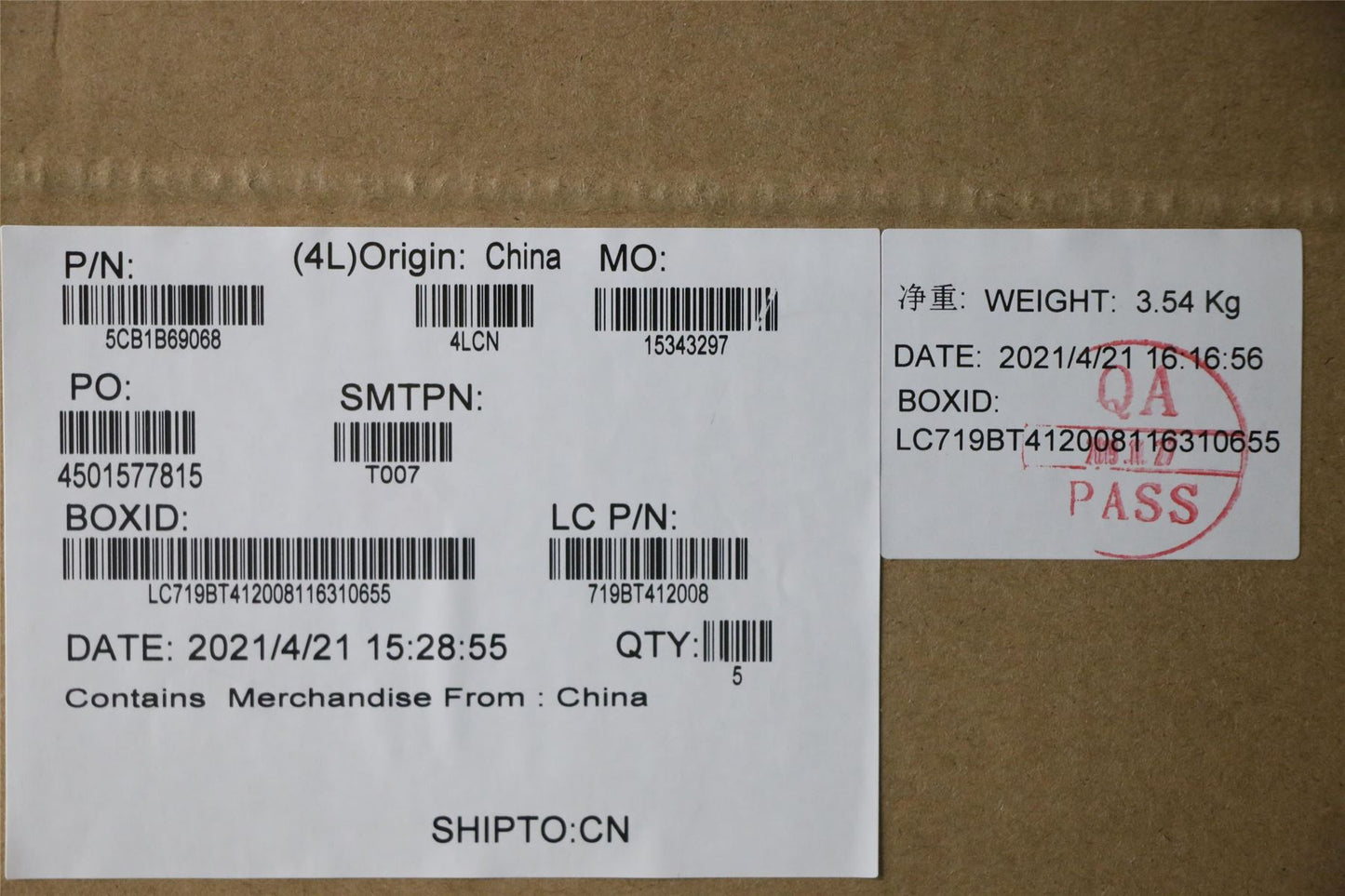 Lenovo IdeaPad 3 15ITL6 3 15ALC6 Palmrest Cover Touchpad Keyboard 5CB1B69068