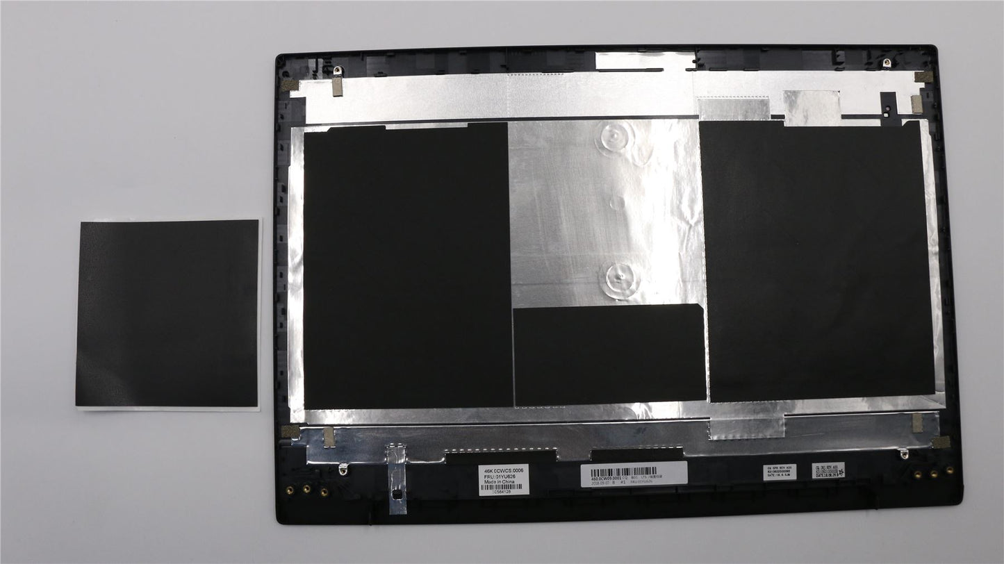 Lenovo ThinkPad T580 P52s LCD Cover Rear Back Housing Black 01YU626