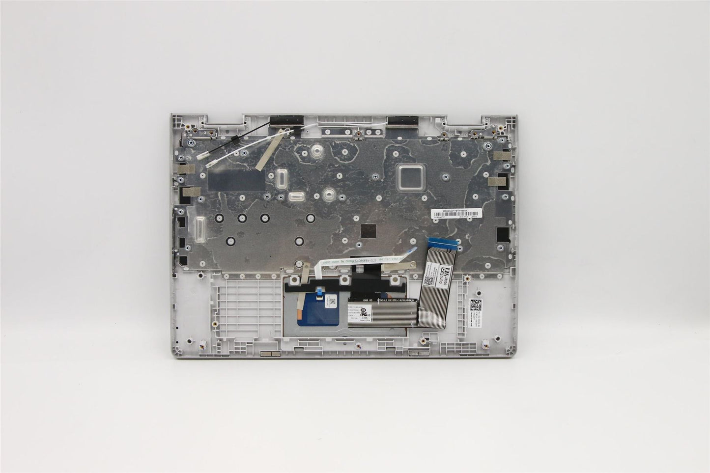 Lenovo Chromebook C340-11 Repose-paume pour clavier Allemand Platine Gris 5CB0U43717