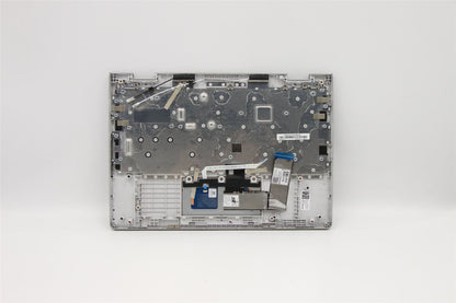 Lenovo Chromebook C340-11 Repose-paume pour clavier Allemand Platine Gris 5CB0U43717