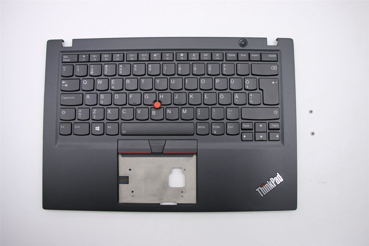 Lenovo ThinkPad T490s Keyboard Palmrest Top Cover Estonian Black Backlit 02HM209