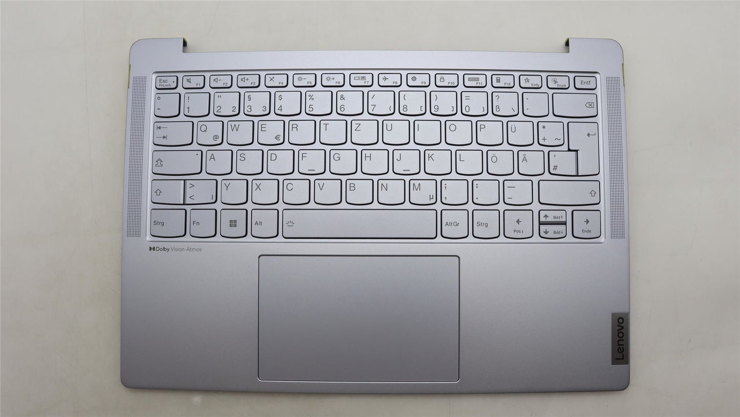 Lenovo Yoga 6 14APU8 Palmrest Cover Touchpad Keyboard German 5CB1L64472