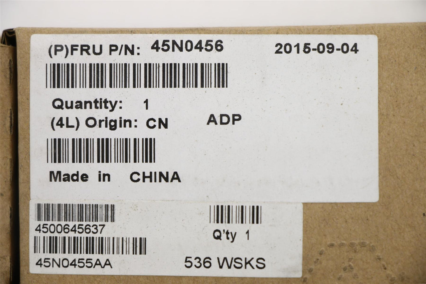 Lenovo Coltrane PI 10W ARG FRU 45N0456