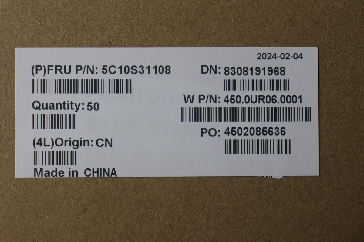 Lenovo W 21MX ClickPad Touchpad Trackpad Cable 5C10S31108