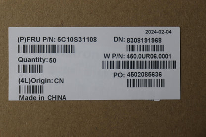 Lenovo W 21MX ClickPad Touchpad Trackpad Cable 5C10S31108