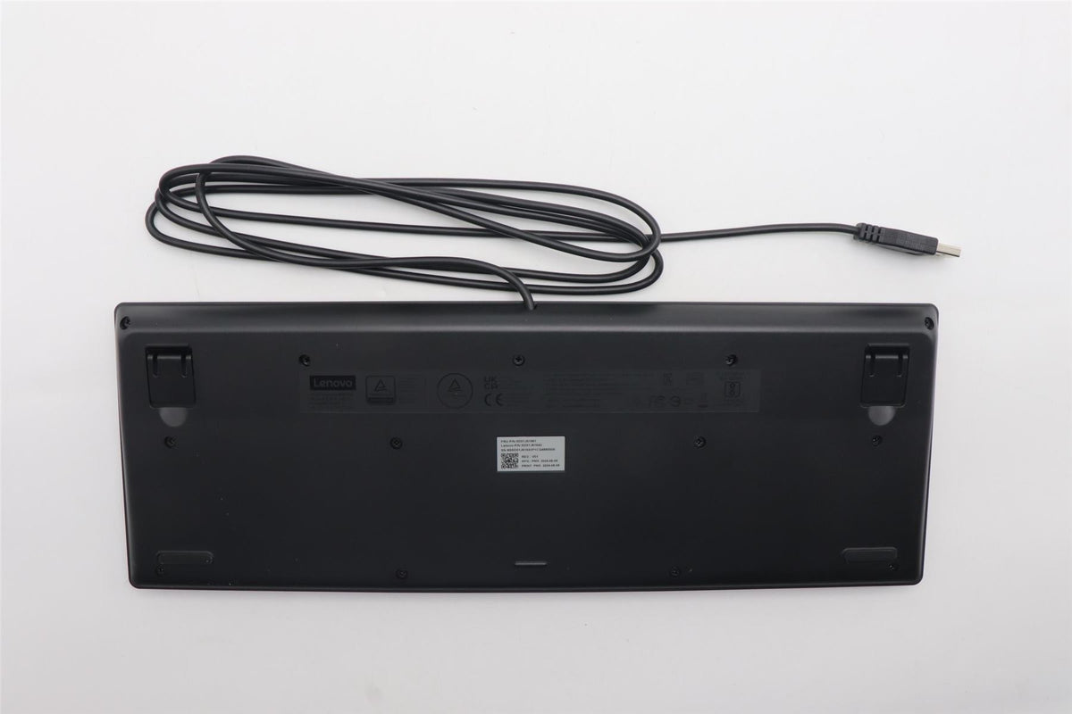 Lenovo DT_KYB Primax Chrome USB KB_Black FRENCH Keyboard 5D51J61961