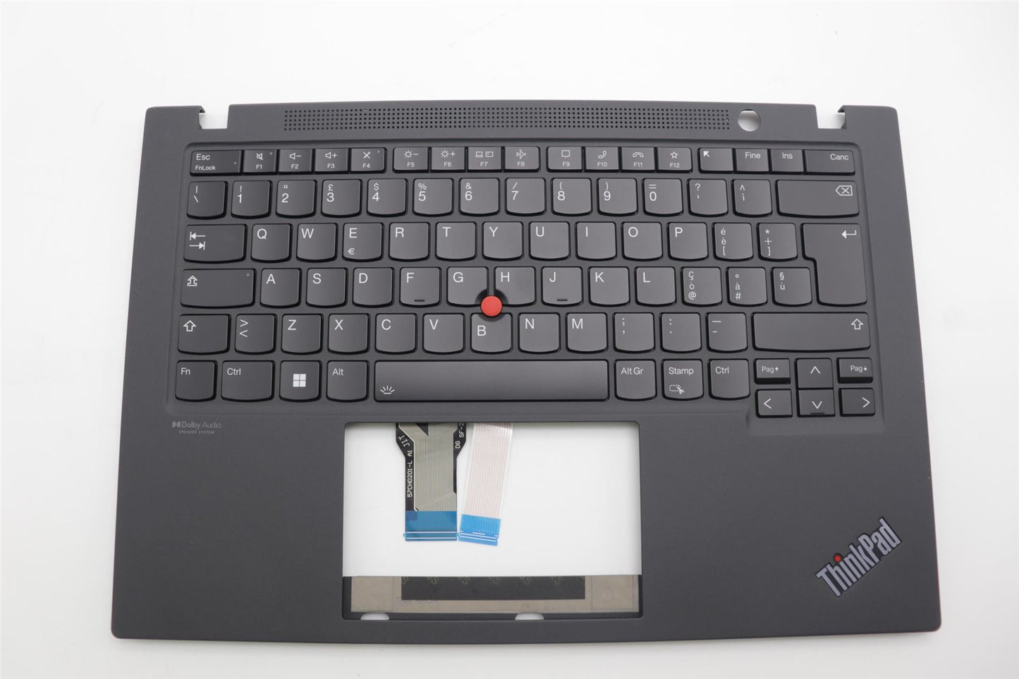 Lenovo ThinkPad T14s 2 Keyboard Palmrest Top Cover Italian Black 5M11C85449