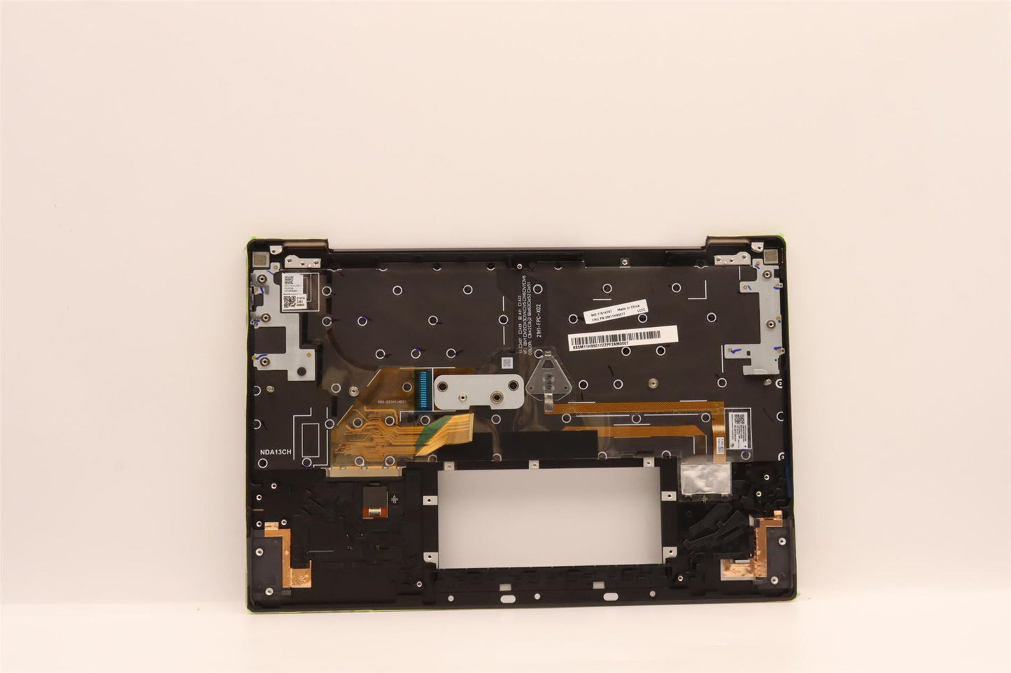 Lenovo ThinkPad Z13 Gen 1 Keyboard Palmrest Top Cover Nordic Black 5M11H95017