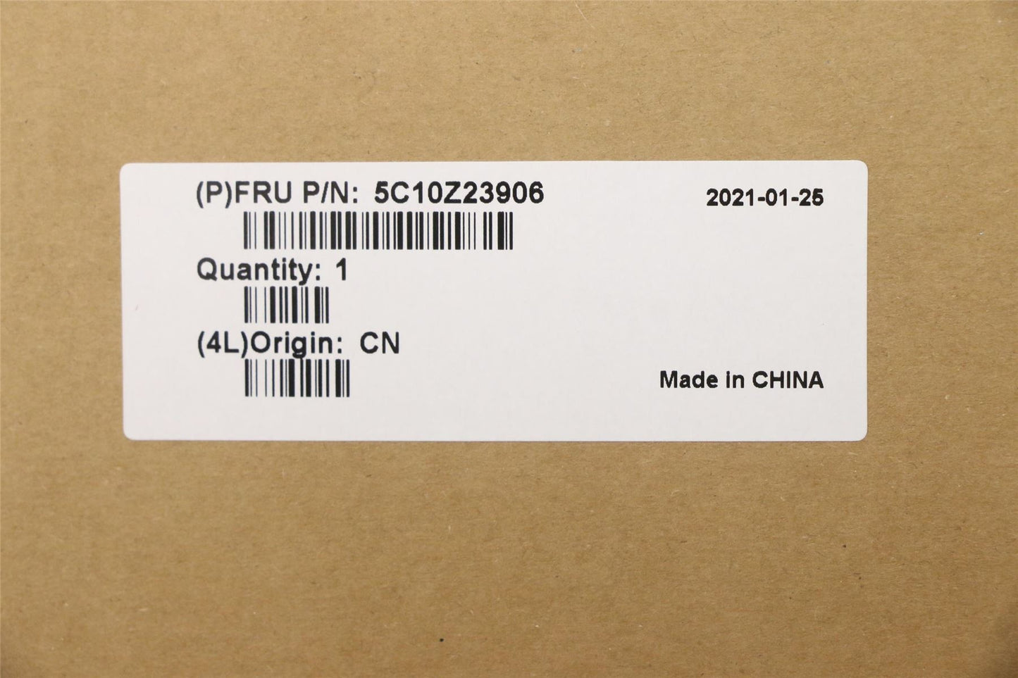 Lenovo FRU World facing camera cable 5C10Z23906