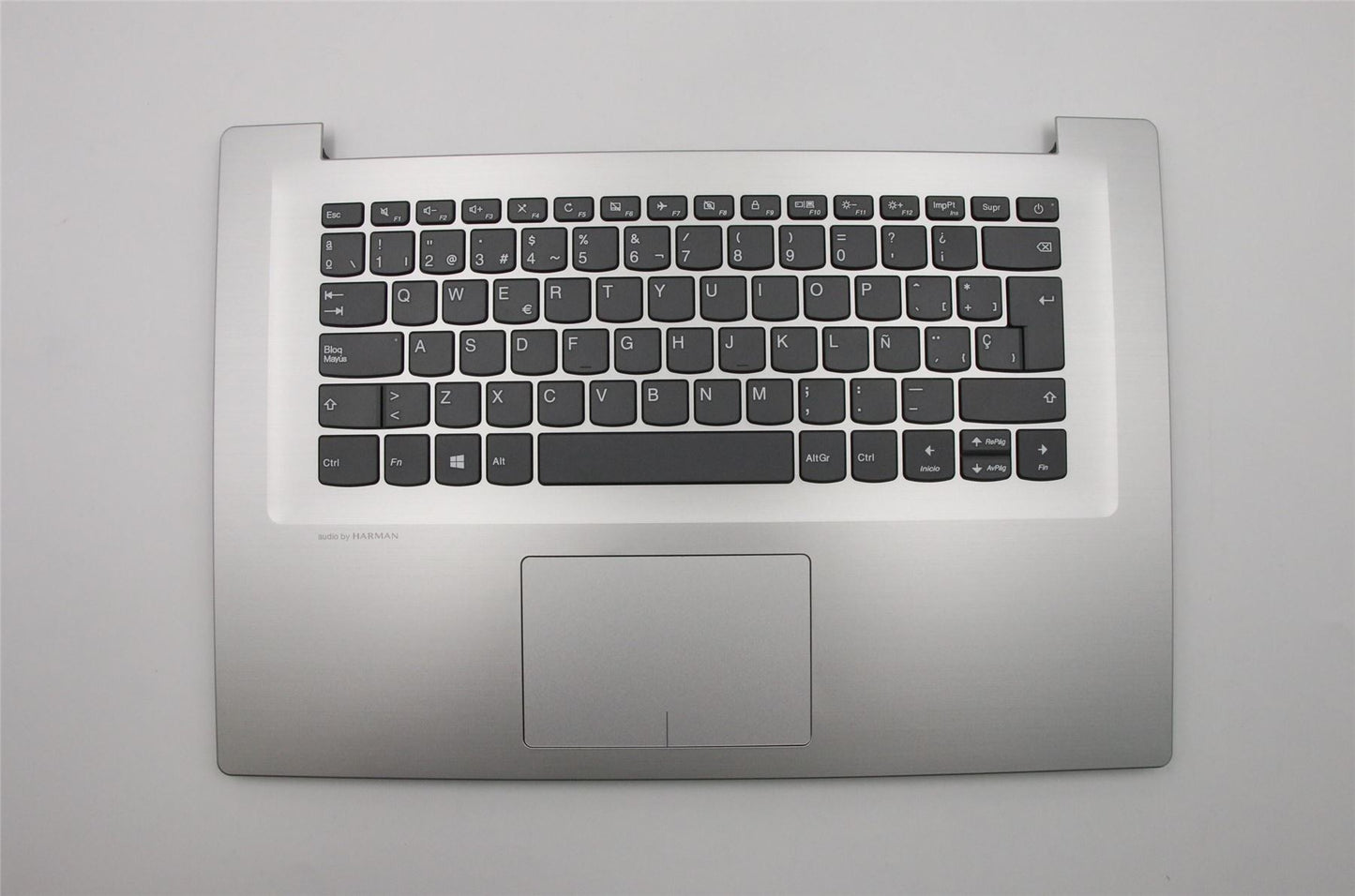 Lenovo IdeaPad 320S-15IKB Keyboard Palmrest Top Cover Spanish Grey 5CB0N77760