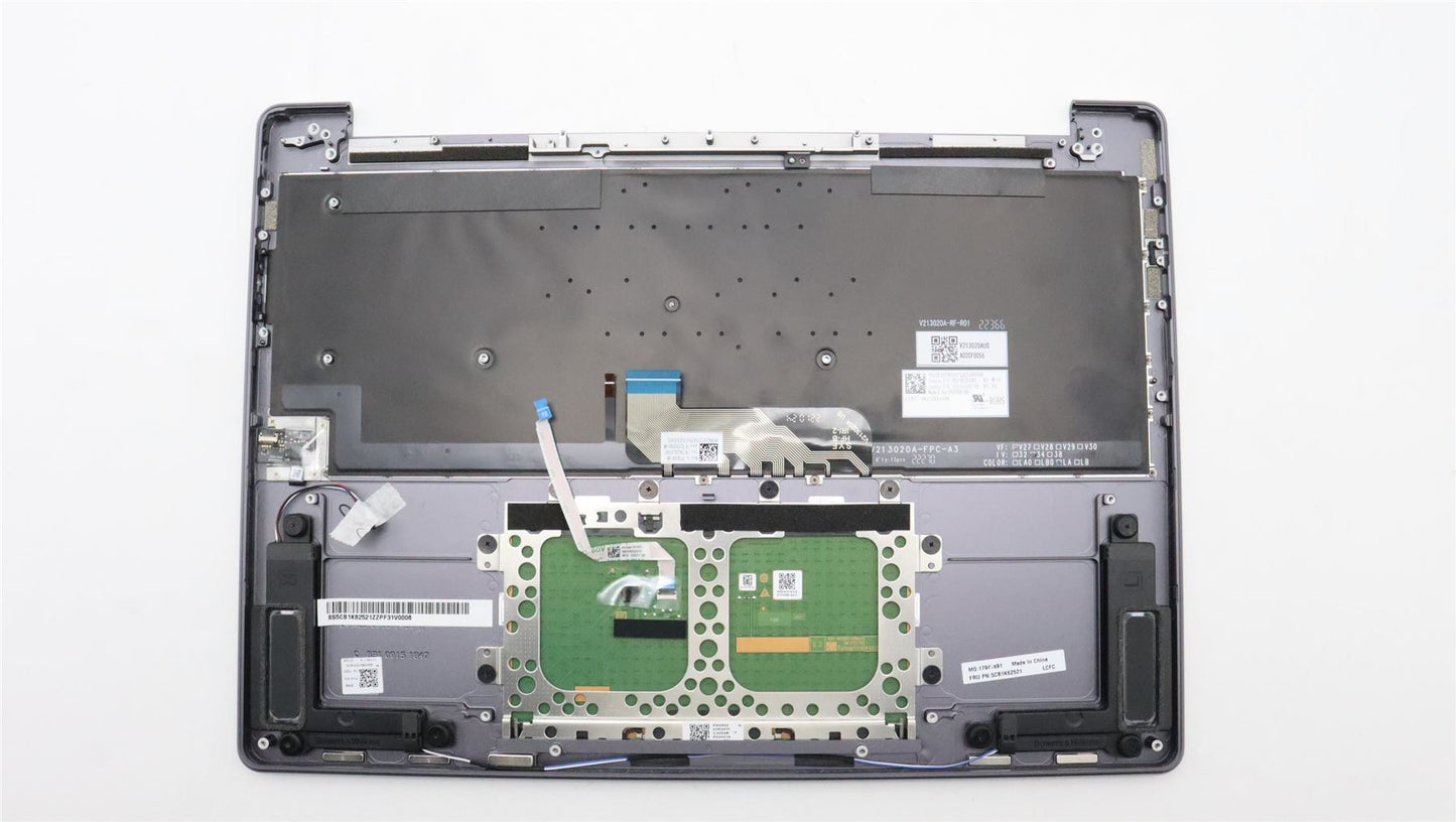 Lenovo Yoga 9 14IRP8 Palmrest Cover Touchpad Keyboard Hebrew 5CB1K62521