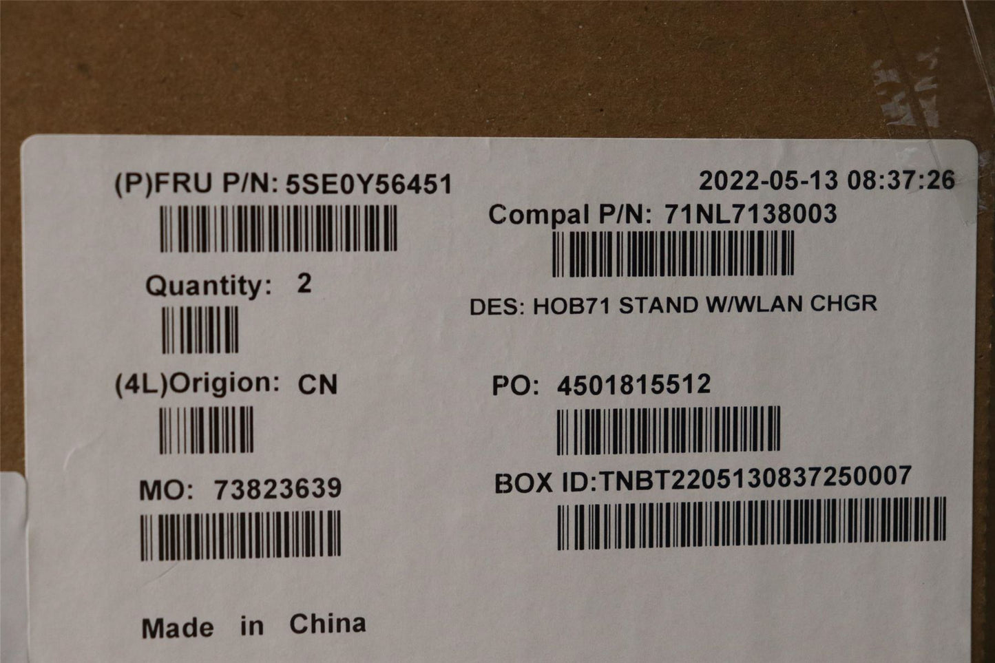Lenovo IdeaCentre 5 27IAH7 5 24IAH7 Monitor Base Stand 5SE0Y56451
