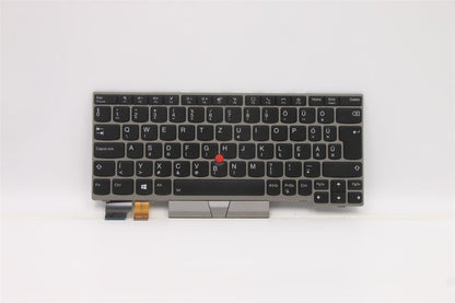 Lenovo ThinkPad L13 Gen 2 s Keyboard Hungarian Silver Backlit 5N20V43630