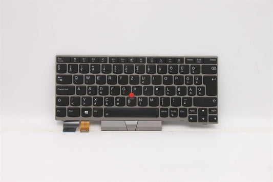 Lenovo ThinkPad L13 Gen 2 s Keyboard Hungarian Silver Backlit 5N20V43630
