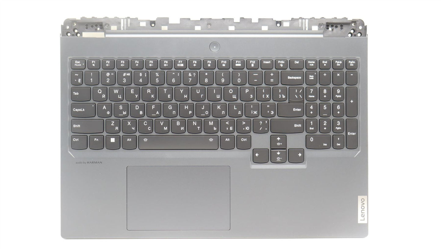 Lenovo Legion 7 16IRX8 Palmrest Cover Touchpad Keyboard Russian 5CB1L39262