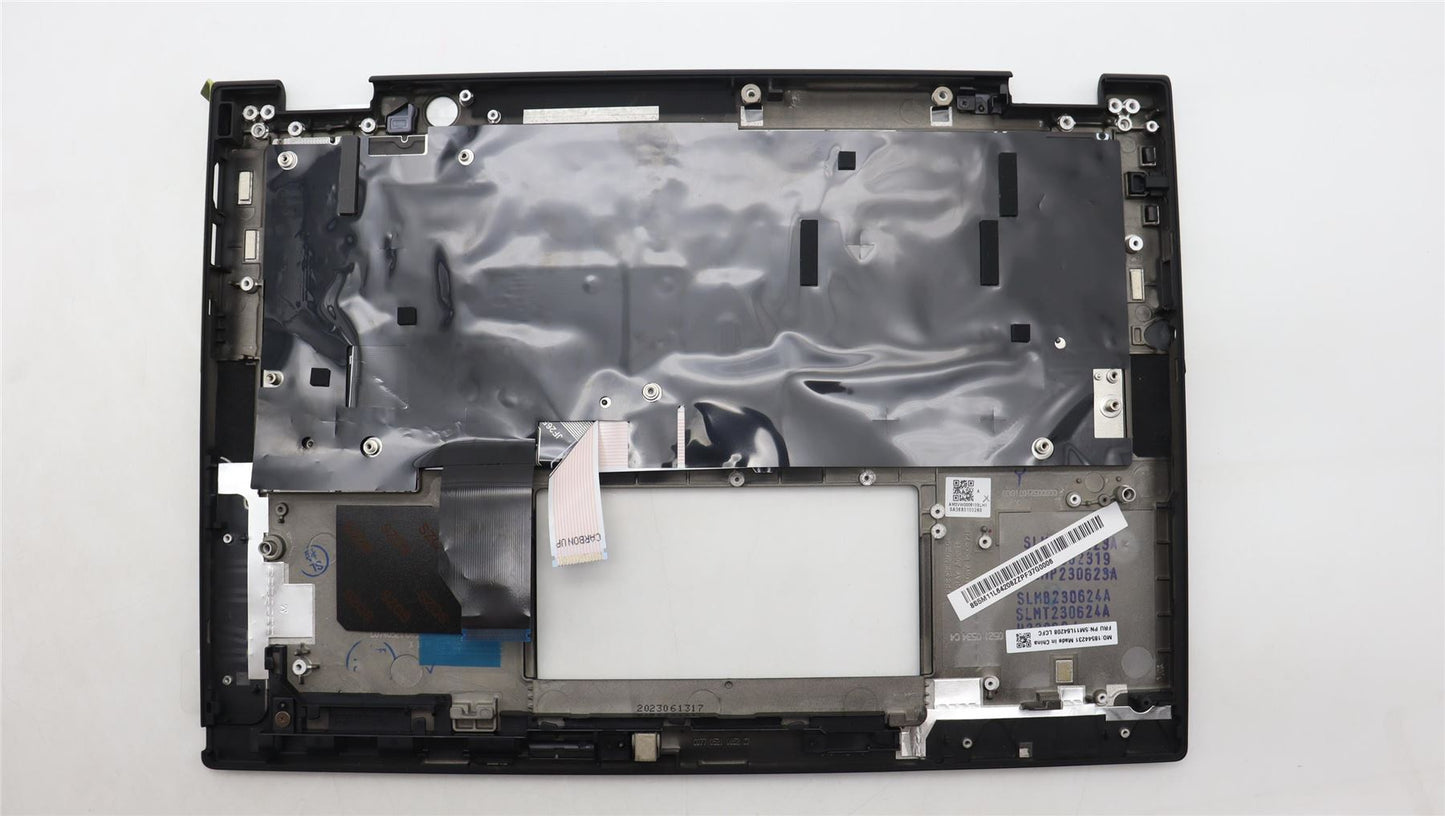 Lenovo ThinkPad X13 Gen 4 Keyboard Palmrest Top Cover Black 5M11L64207
