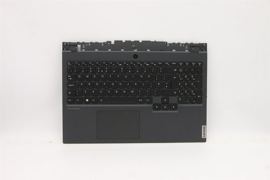 Lenovo 5 15IMH6 Palmrest Cover Touchpad Keyboard UK Black 5CB1D12465