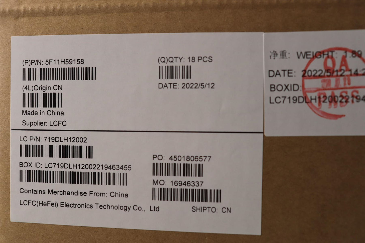 Lenovo SYSTEM FAN L 82T5 AVC 5F11H59156