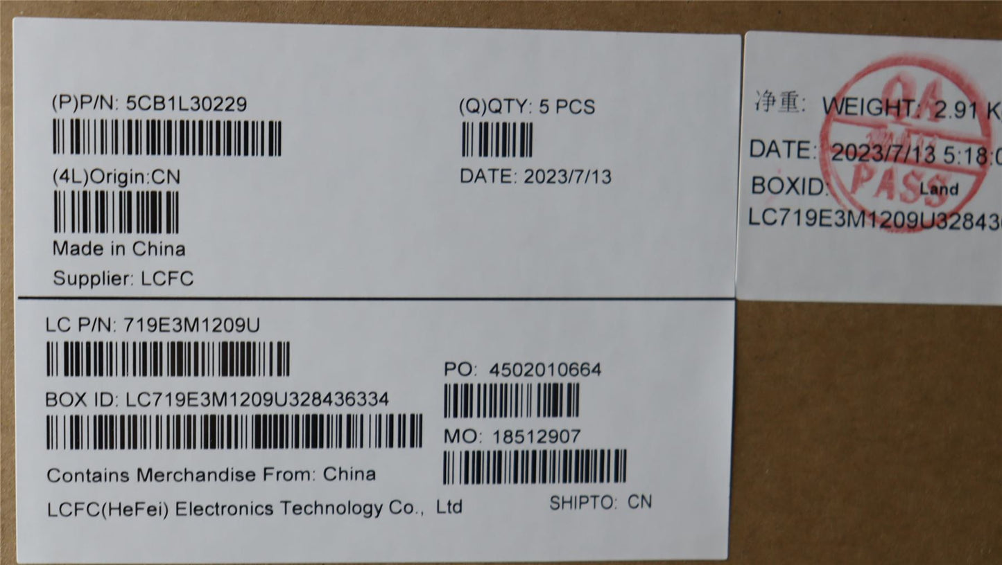 Lenovo Upper Case ASM_NORDIC L82XN NFP AG 5CB1L30229
