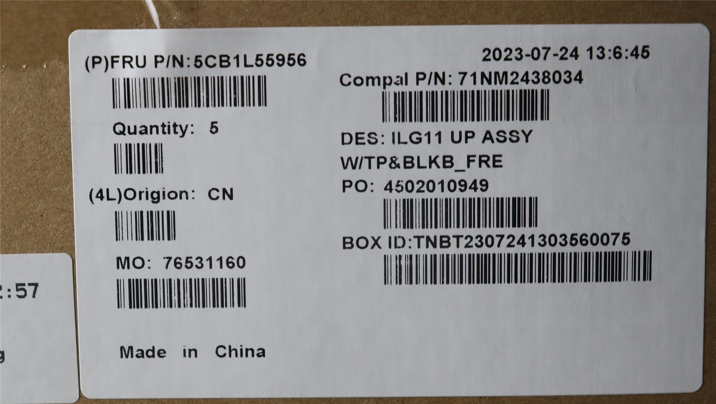 Lenovo LOQ 16IRH8 LOQ 16APH8 Palmrest Cover Touchpad Keyboard 5CB1L55956