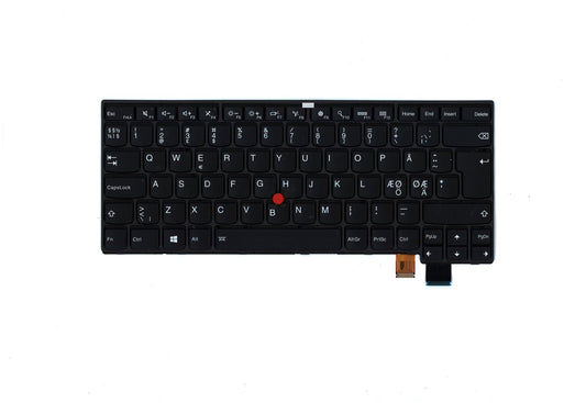 Lenovo ThinkPad T460s Keyboard Nordic Black Backlit 01YR129