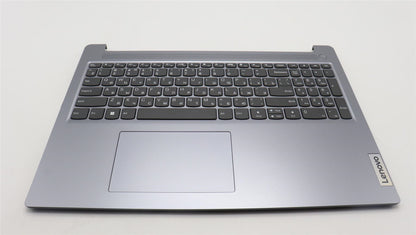 Lenovo IdeaPad 3 16ABR8 Palmrest Cover Touchpad Keyboard Russian 5CB1L15006