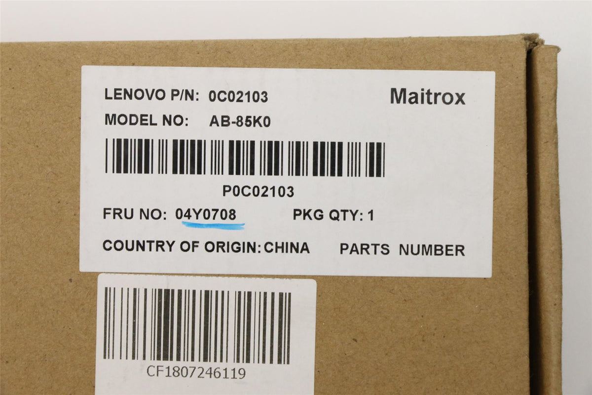 Lenovo FRU ABBA-KBD KOR CHY Korean Keyboard 04Y0708