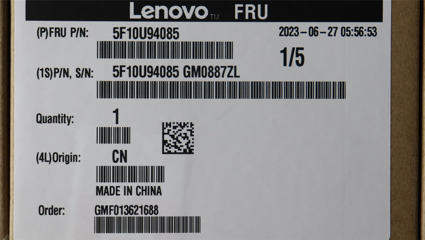 Lenovo FAN 6020 HDD bay fan FXN 5F10U94085