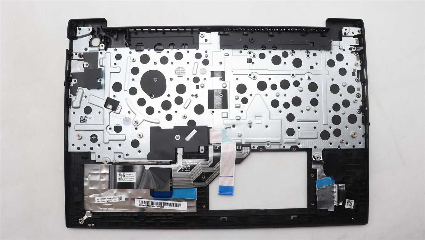 Lenovo ThinkPad E16 Gen 1 Keyboard Palmrest Top Cover Russian Black 5M11L65271