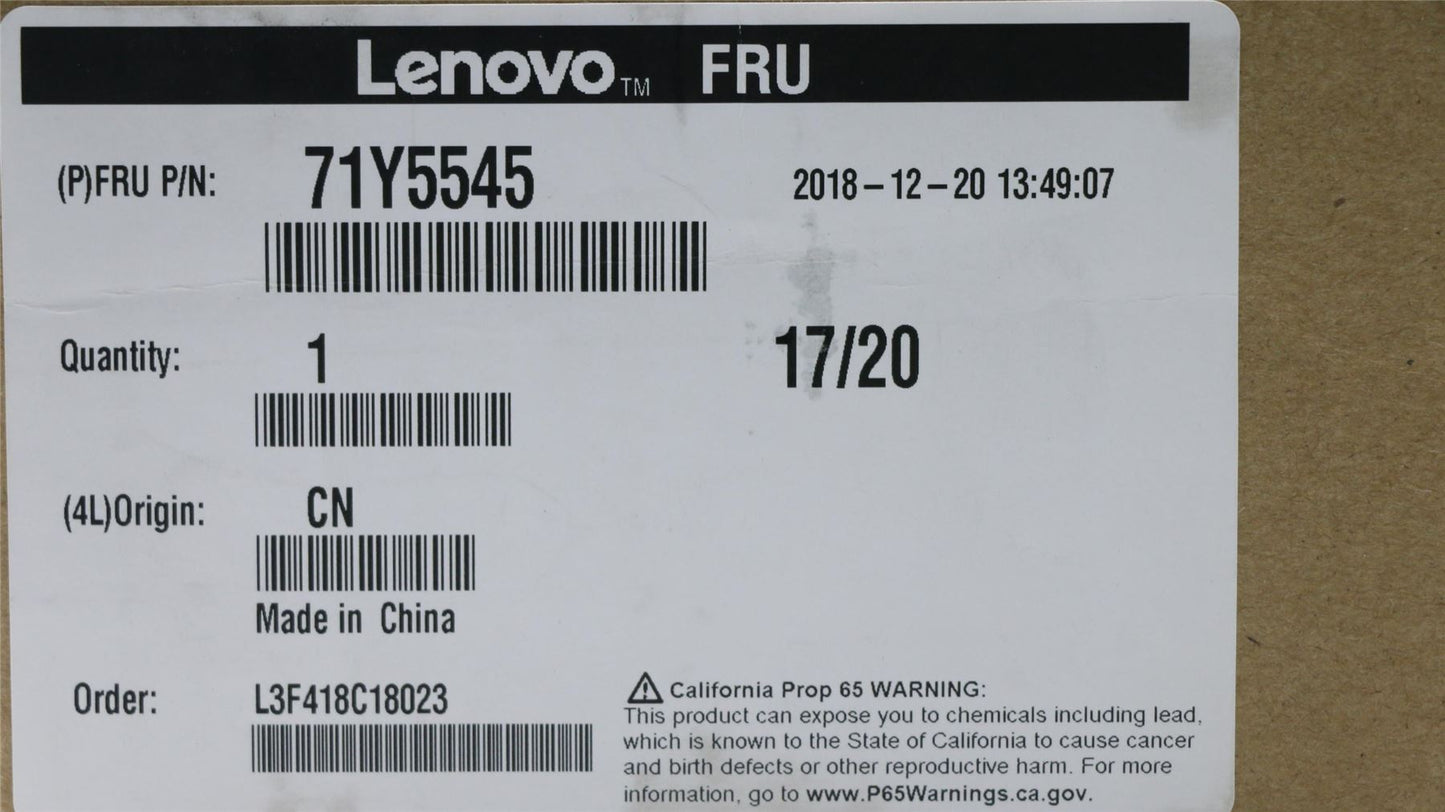 Lenovo 71Y5545 OPT_DRIVE HH DVD Writer