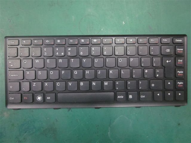 Lenovo CCYT3E1UK85keyBLKKeyBlackF KBD Keyboard 25205076