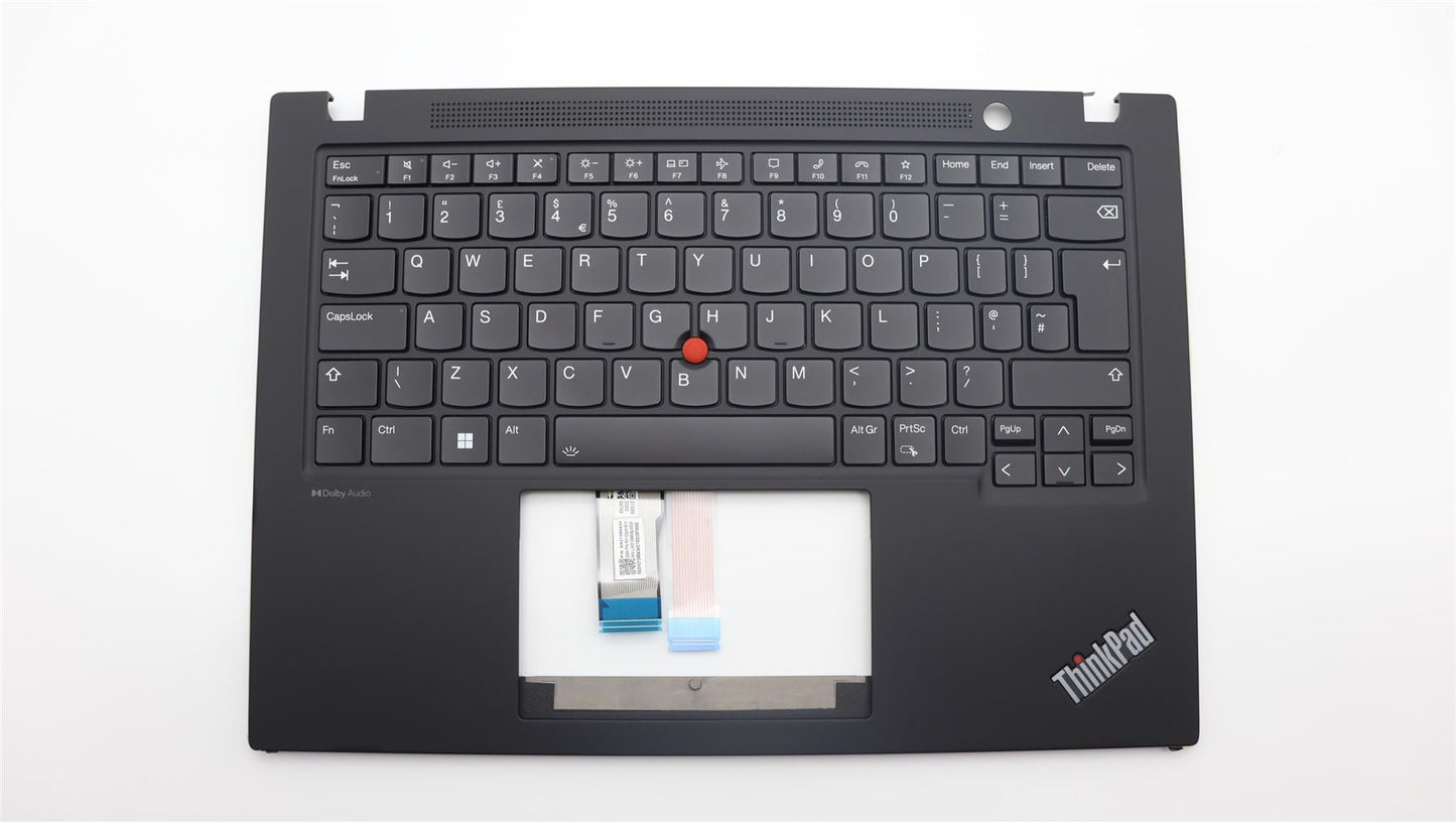 Lenovo ThinkPad T14s Gen 4 Keyboard Palmrest Top Cover UK Black 5M11L59421