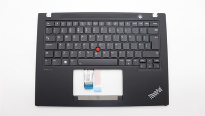 Lenovo ThinkPad T14s Gen 4 Keyboard Palmrest Top Cover UK Black 5M11L59421