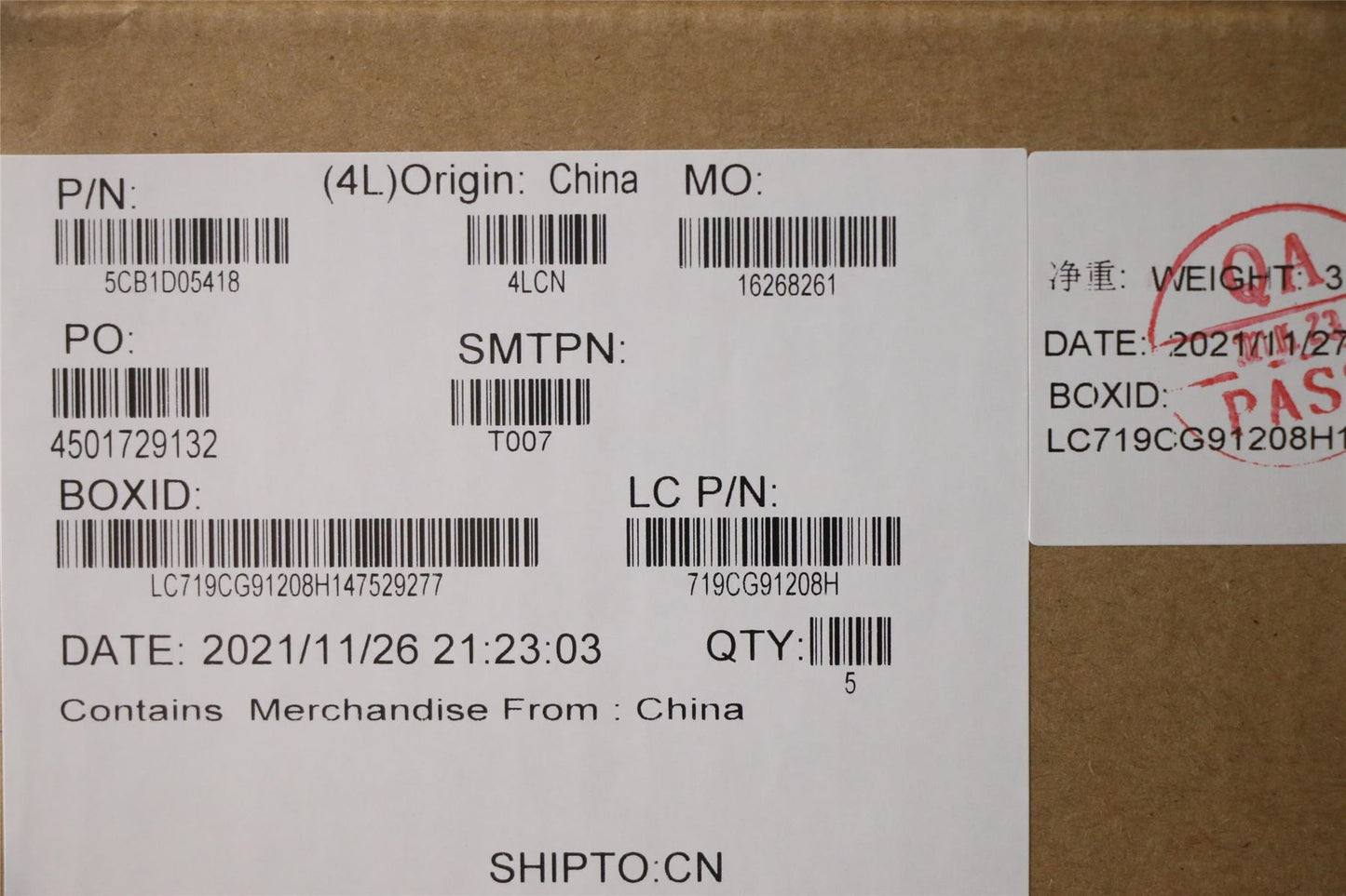 Lenovo Upper Case ASM_ARA L82JD STw/BUWRF 5CB1D05418