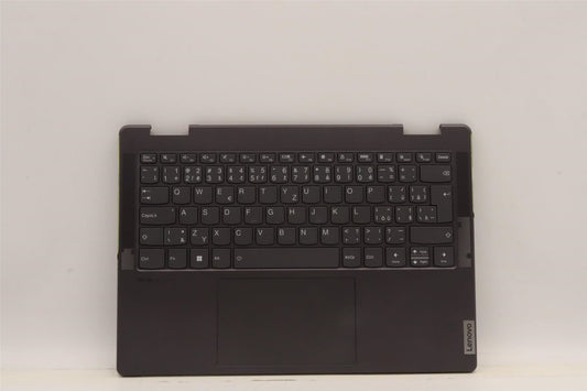 Lenovo Yoga 7 14ARB7 Palmrest Cover Touchpad Keyboard Storm Grey 5CB1J11141