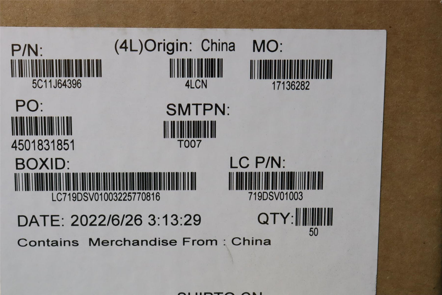 Lenovo FPC FPR,CLICKPAD,Hongyuen 5C11J64396
