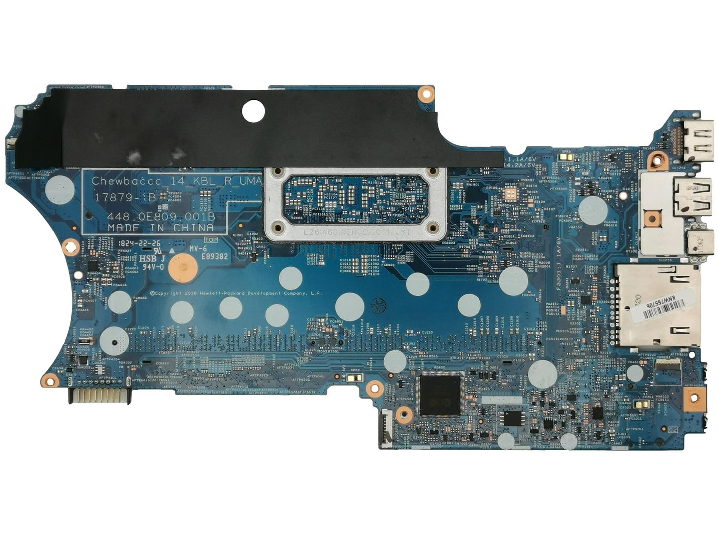 Genuine HP Pavilion 14-CD Motherboard Main Board Intel Core i3-8130U L18175-601