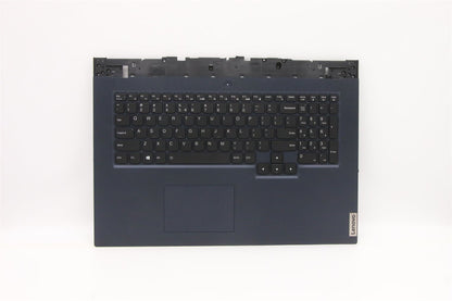 Lenovo Legion 5-17ITH6 Keyboard Palmrest Top Cover US Blue 5CB1D20050