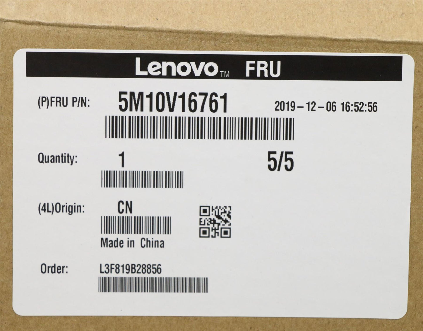 Lenovo MECH_ASM FCcover KBD TC US(LTN) BF 5M11A08610