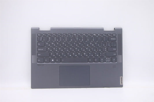Lenovo IdeaPad 7 14ACN6 Palmrest Cover Touchpad Keyboard Ukrainian 5CB1D12422