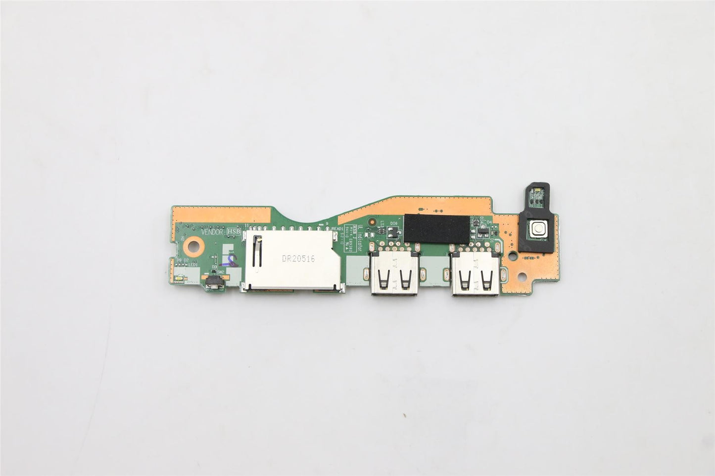 Lenovo IdeaPad 5-15ALC05 USB Card Reader Button Board 5C50S25189