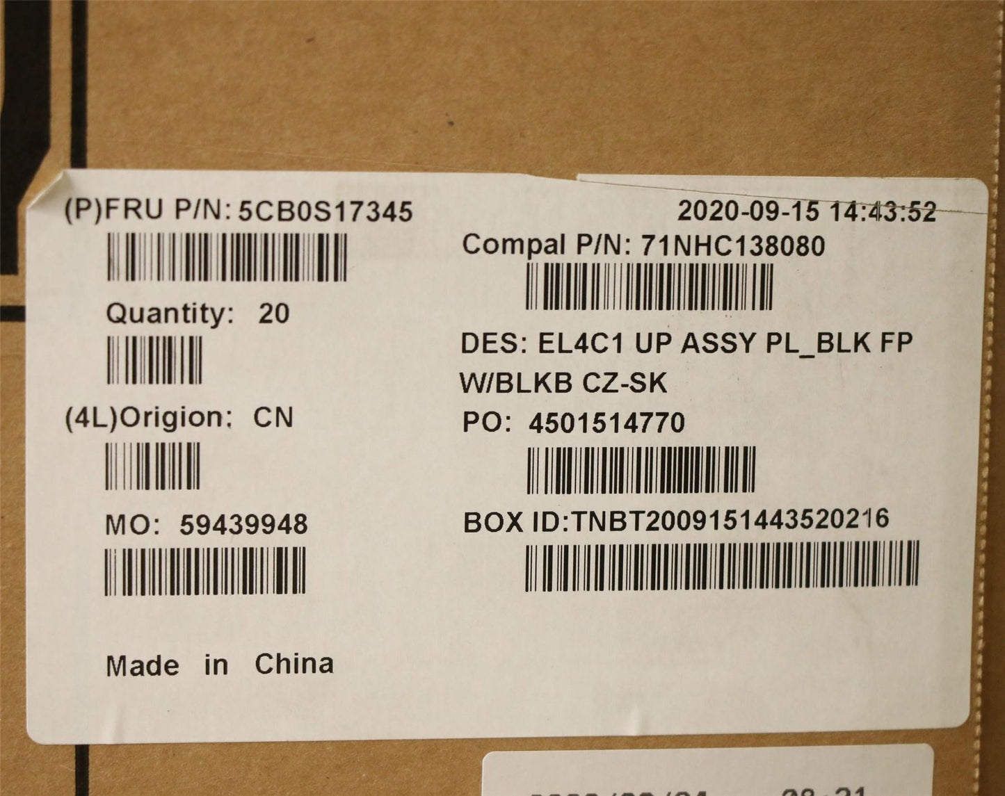 Lenovo IdeaPad C340-14IWL C340-14API Keyboard Palmrest Top Cover 5CB0S17345