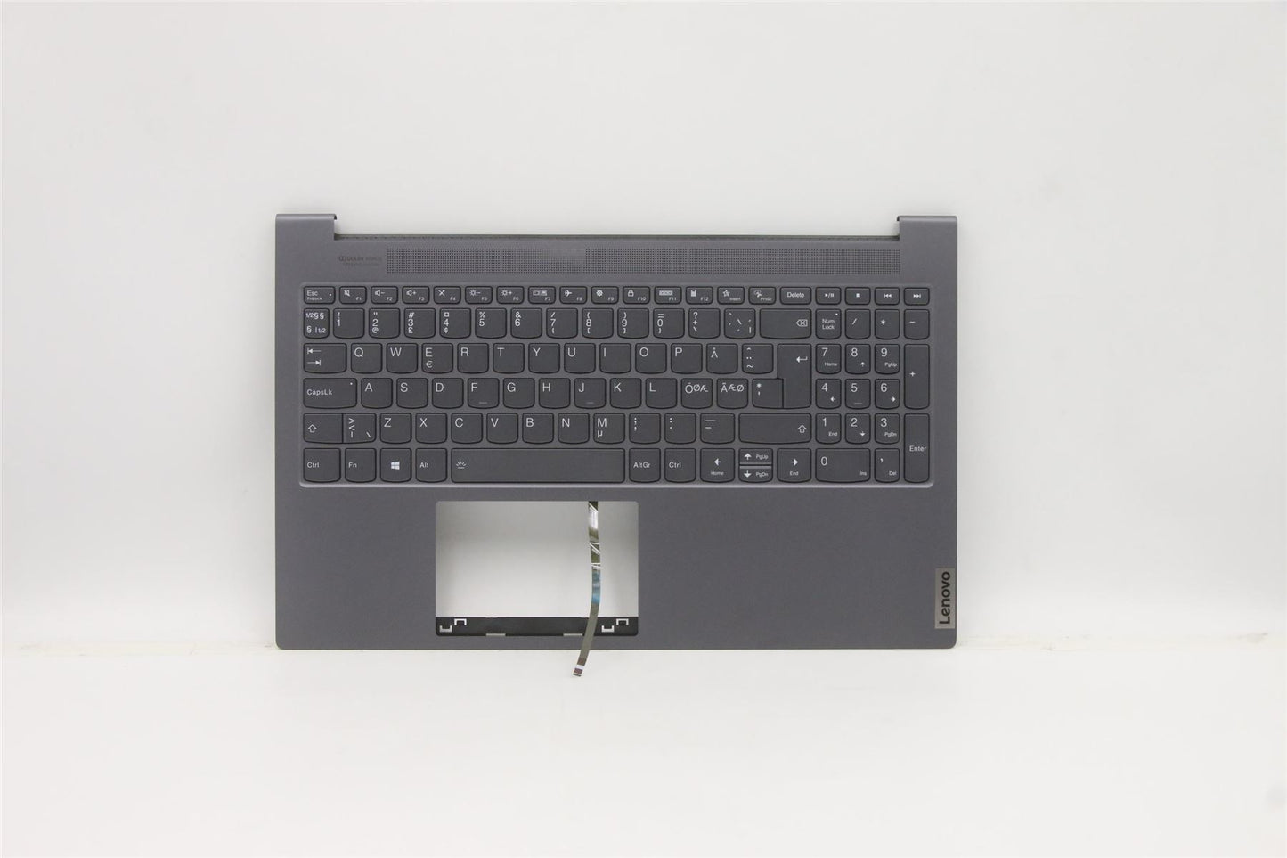 Lenovo Yoga Slim 7-15ITL05 Palmrest Touchpad Cover Clavier Nordique 5CB1B10129