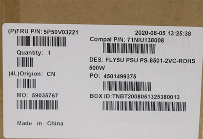 Lenovo Legion BoostStation Power Supply PSU Power 5P50V03221