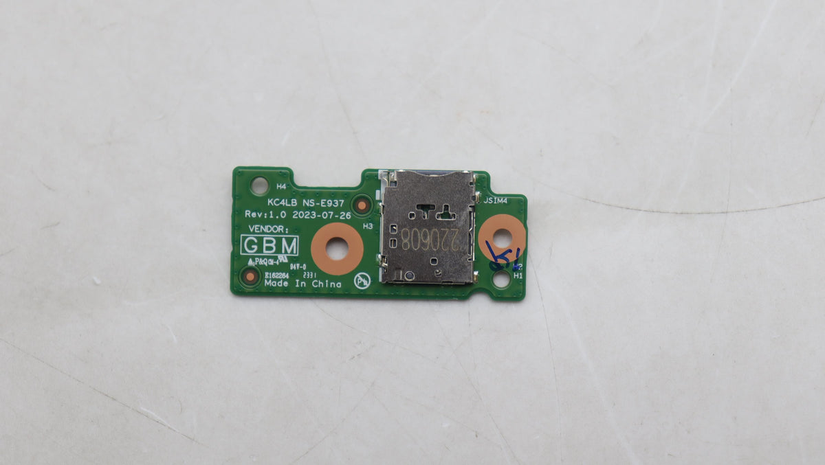 Lenovo CARDPOP FRU SIM Board_14E Gen3 Board 5C51J62778