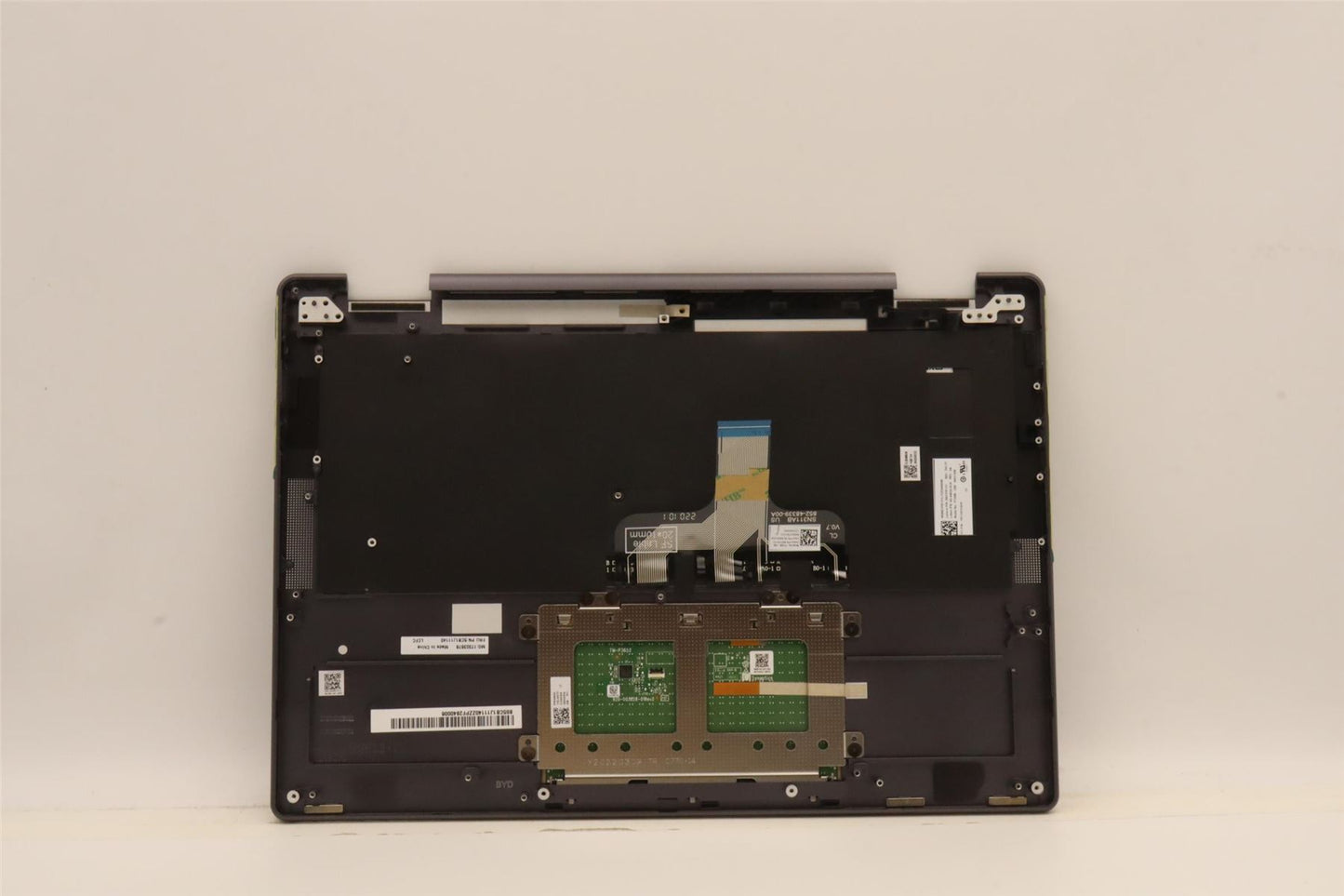 Lenovo Yoga 7 14ARB7 Palmrest Cover Touchpad Keyboard US Storm Grey 5CB1J11140