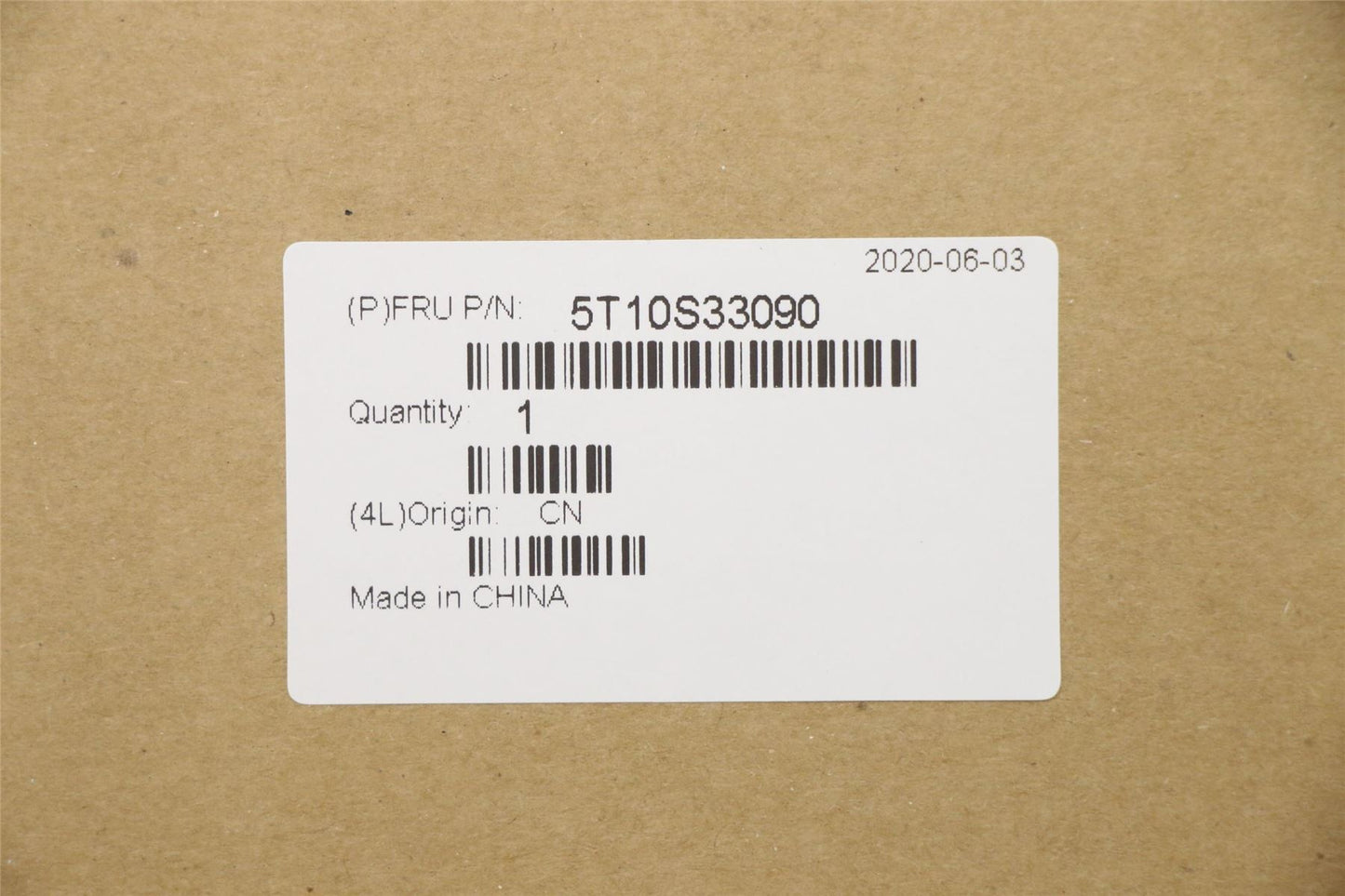 Lenovo 5T10S33090 TAPE Removable tape L 82AW