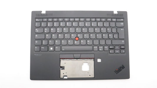 Lenovo Nano X1 2 Keyboard Palmrest Top Cover German Black 5M11H41808