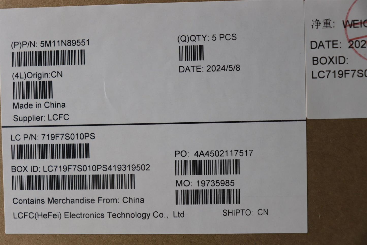 Lenovo MECH_ASM BL KB BK MG WW ITA PMX 5M11N89552